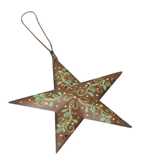 Fall Star Ornament