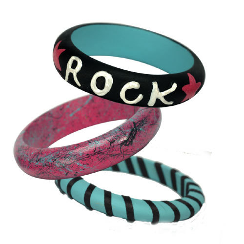 Rock Star Wood Bracelets