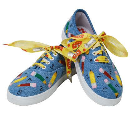 School Themed Shoes