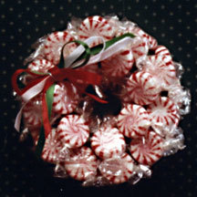 Peppermint Sweets Christmas Wreath