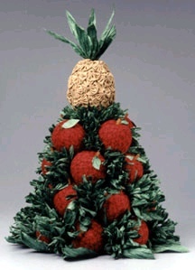 Apple and Pineapple Topiary