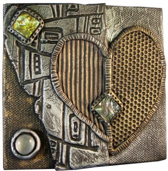 Clay on Canvas Wall Art Clay on Canvas Wall Art