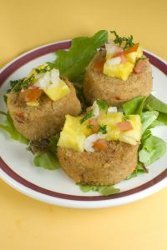 Acadian Crawdad Cakes