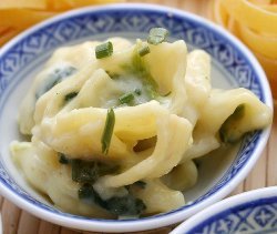 Pasta with Spinach Sauce