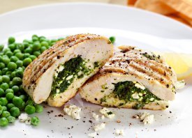 Spinach Stuffed Chicken Breasts Recipe