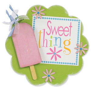 Sweet Thing Scrapbook Cover