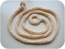 Knitted Knotty Necklace