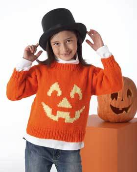 Pumpkin Pullover Sweater