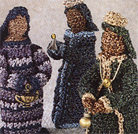 Crochet 3 Wise Men