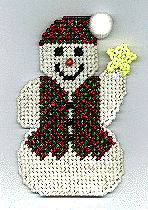 Star Snowman Ornament Star Snowman Ornament
