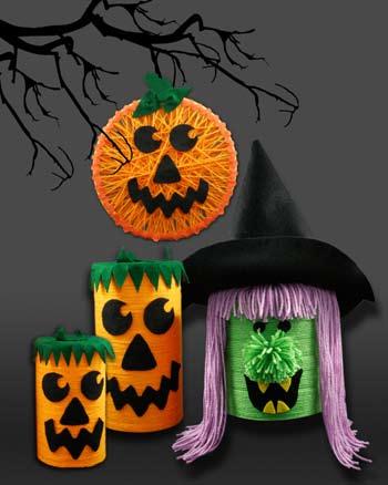 Download Free Halloween Yarn Crafts From Red Heart Yarn Favecrafts Com PSD Mockup Template