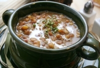 White Lentil and Vegetable Stew