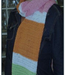 Colorful Block Scarf