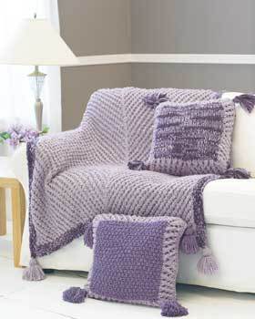 Beautiful Chevron Pillows and Afghan