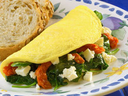 Overstuffed Mediterranean Omelet Overstuffed Mediterranean Omelet