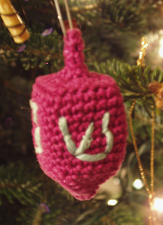 Crochet Dreidel Softie