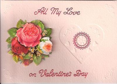 All My Love Stitched Card