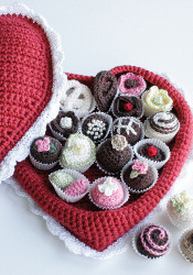 Amazing Crochet Valentine Chocolates