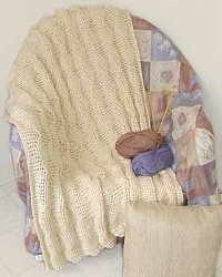 Easy Worsted Afghan