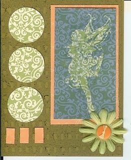Fairy Embossed Card