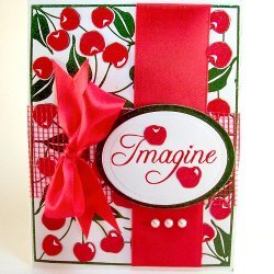 Cherries "Imagine" Card