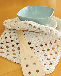 A Grannys Square Dishcloth A Grannys Square Dishcloth