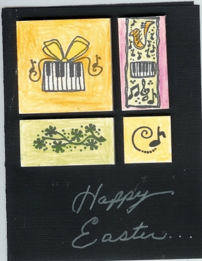 EcoArt Easter Card