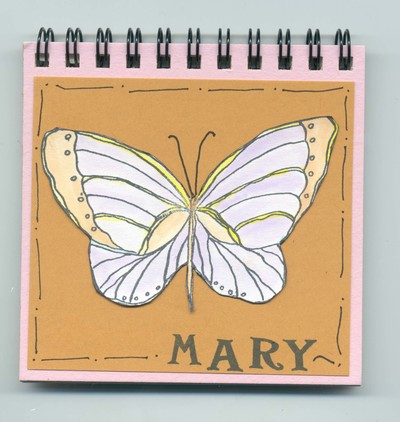 Butterfly Dreams Name Journal