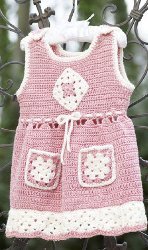 Granny Pocket Crochet Jumper