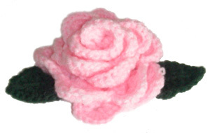 Crochet Flower Pattern: Rose