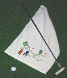 DIY Golf Towels