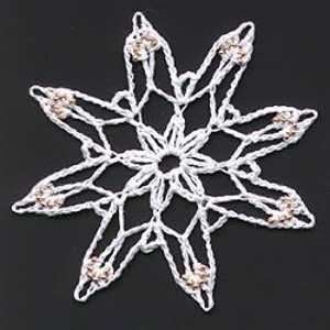 Beaded Snowflake Beaded Snowflake