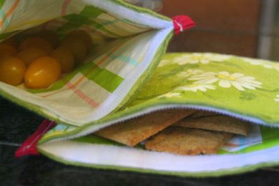 Reusable Cloth Snack Bags