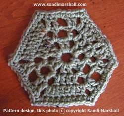 Hexagon Crochet Bee Free Pattern
