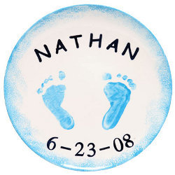 Tiny Toes Memory Plate