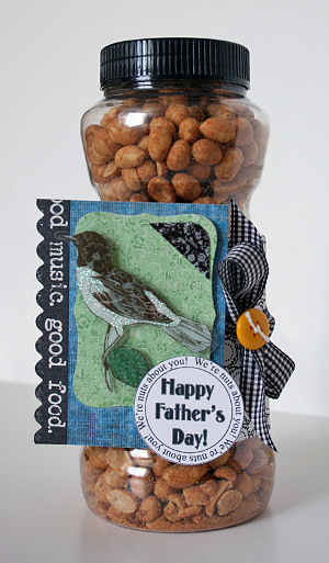 Happy Father's Day Nuts Gift