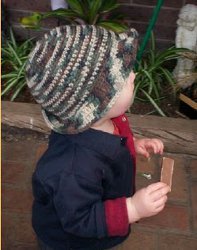 Boy's Floppy Brimmed Army Hat