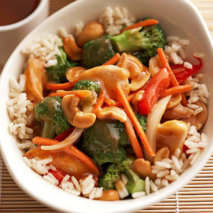Cashew Chicken and Rice Cashew Chicken and Rice