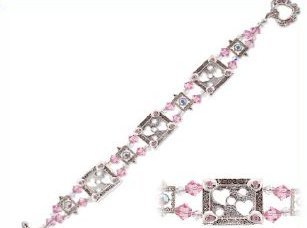 Pink Hearts Bracelet