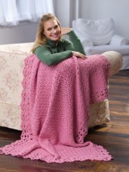 Pink Raspberry Throw