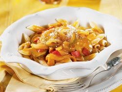 Ratatouille with penne