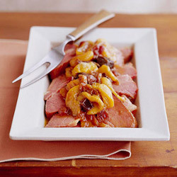 Orange Spiced Corned Beef with Dried Fruit