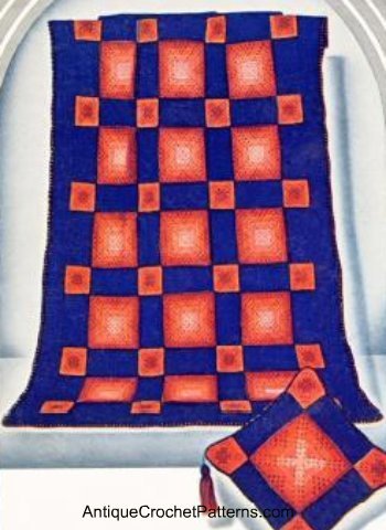 Checkerboard Afghan Checkerboard Afghan