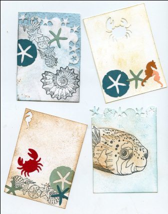 Seashore Artist Cards