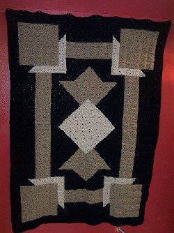 Art Deco Crochet Quilt