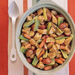 Slow-Simmered Turkey, Pot Pie Style