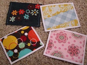 Fabric Post Cards