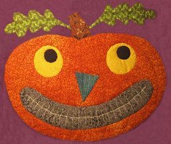 Embroidered Pumpkin