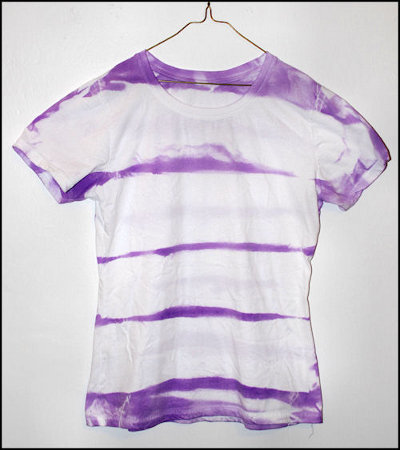 Striped Tie Dye T Shirt Striped Tie Dye T Shirt