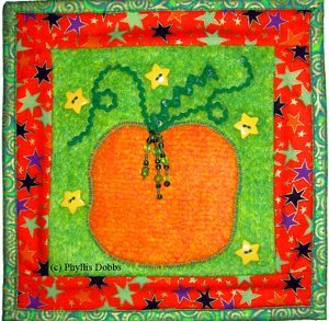 Pumpkin Mini Quilt